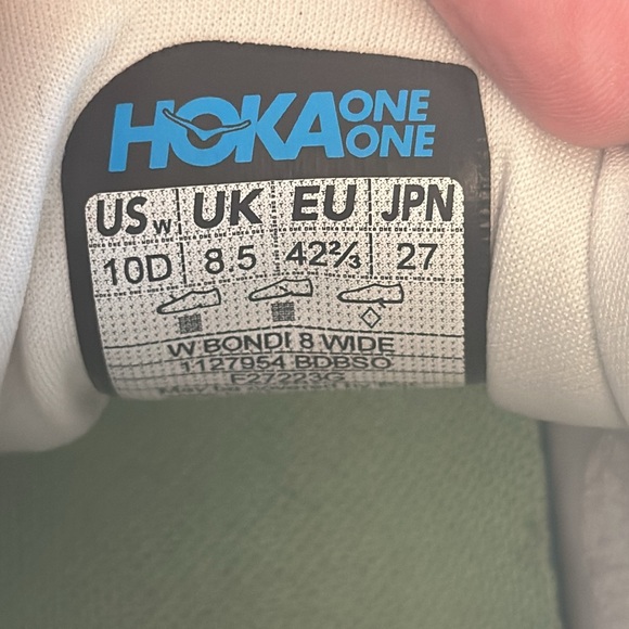 Hola Bondi 8 Womens 10 wide Running Nurse Shoe - Picture 6 of 6